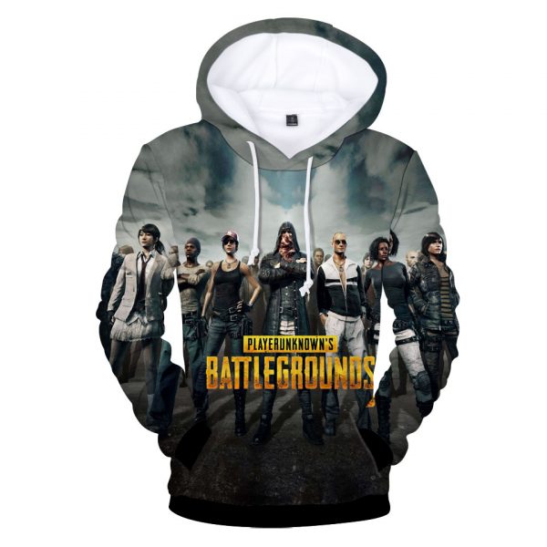 Pubg 3D Printed Hoodie/Zipper Hoodie