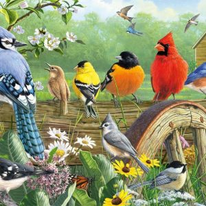 Railbird Reunion Jigsaw Puzzle Set