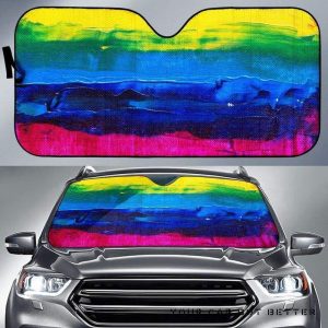 Rainbow Car Auto Sun Shade