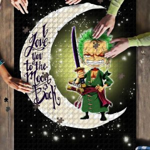 Roronoa Zoro Onepiece Moon Jigsaw Puzzle Set