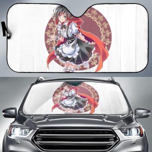 Ruby Rose Anime Girl Rwbys Anime Car Auto Sun Shade