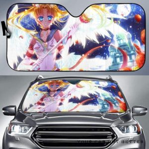 Sailor Moon Art Anime Car Auto Sun Shade