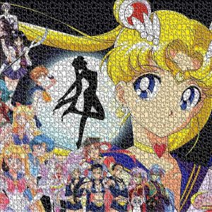 Sailor Moon Jigsaw Puzzle Set