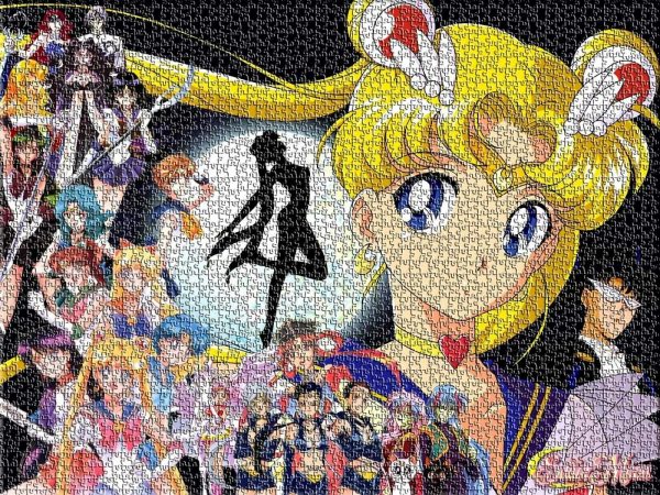 Sailor Moon Jigsaw Puzzle Set