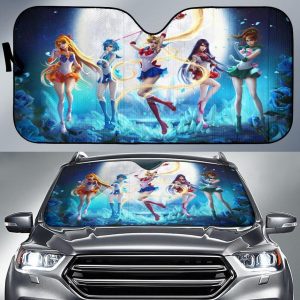 Sailor Moon Team Animes Car Auto Sun Shade