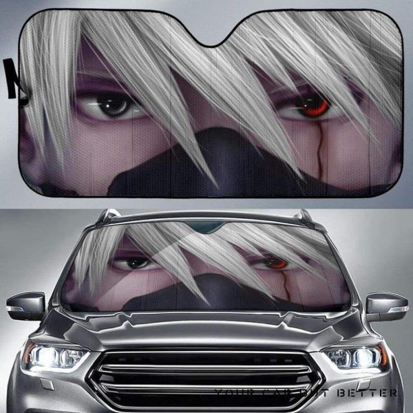 Sasuke Eyes 3D Car Auto Sun Shade