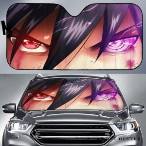 Sasuke Eyes Car Auto Sun Shade