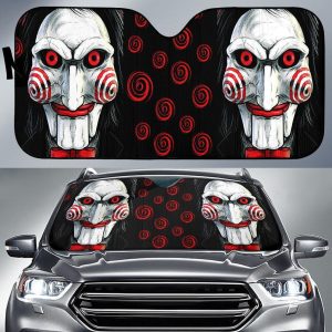 Saw Horror Funny Car Auto Sun Shade