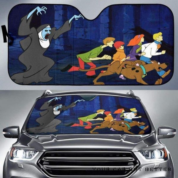 Scooby Doo Ghost Car Auto Sun Shade