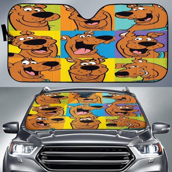 Scooby Doo Reaction Prime Car Auto Sun Shade