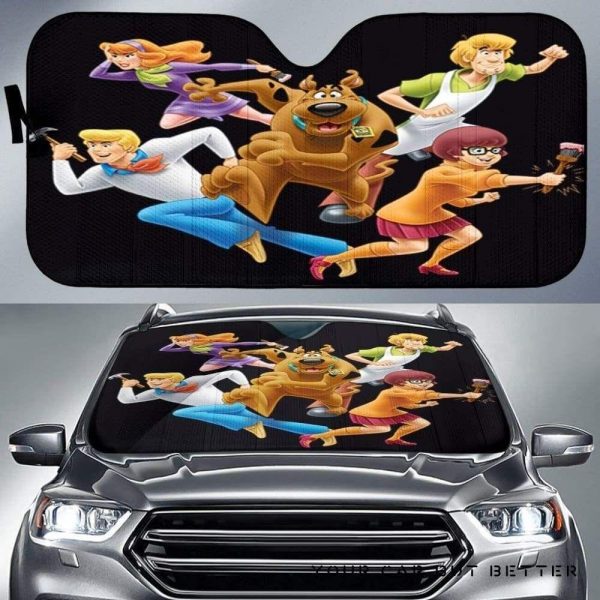 Scooby Doo Team Car Auto Sun Shade