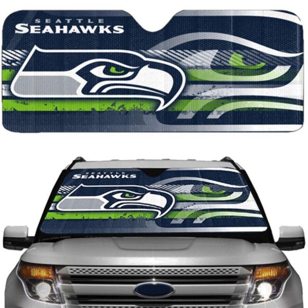 Seattle Seahawks Car Auto Sun Shade