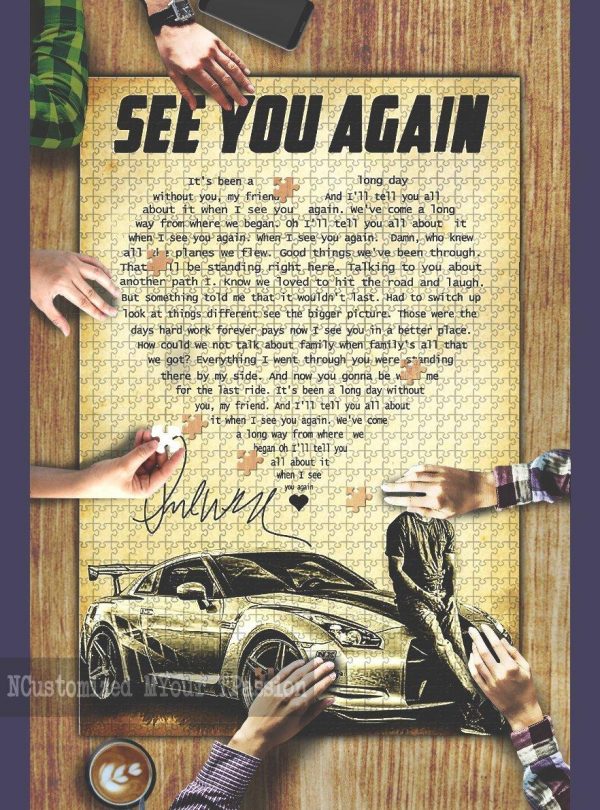 See You Again Jigsaw Puzzle Set