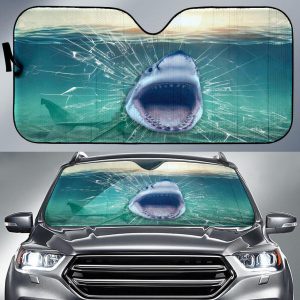 Shark 3ds Car Auto Sun Shade