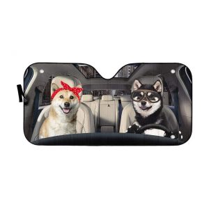 Shiba Inu Car Auto Sun Shade