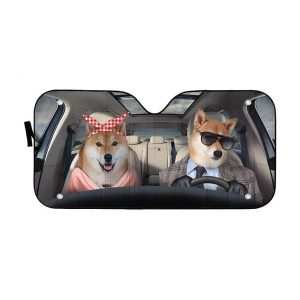 Shiba Inu Doge Car Auto Sun Shade