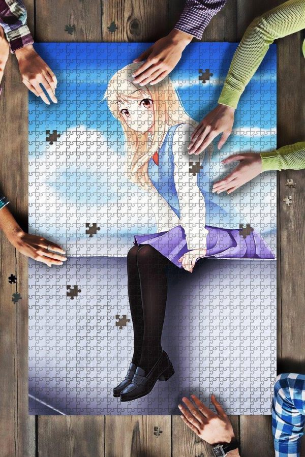 Shiina Mashiro Anime Girl Jigsaw Puzzle Set