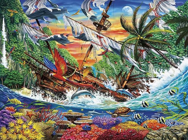 Shipwreck Reef Jigsaw Puzzle Set