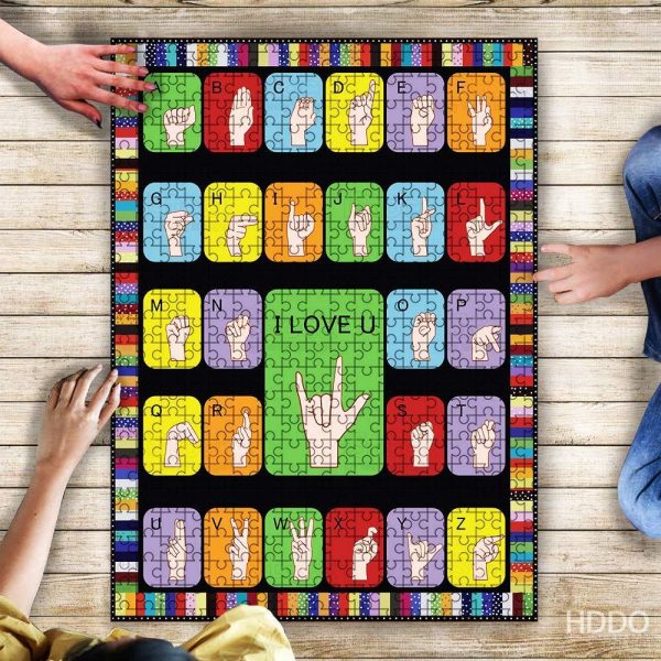 Sign Jigsaw Puzzle Set