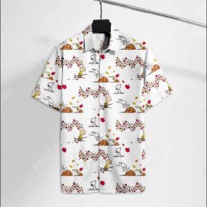 Snoopy And Charlie Hawaiian Shirt Summer Button Up