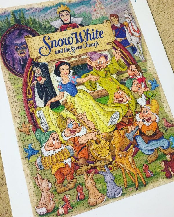 Snow White And The Seven Dwarfs ? Jigsaw Puzzle Set