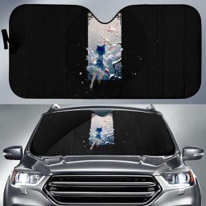 Snowfall Fairy Anime Girls Anime Car Auto Sun Shade