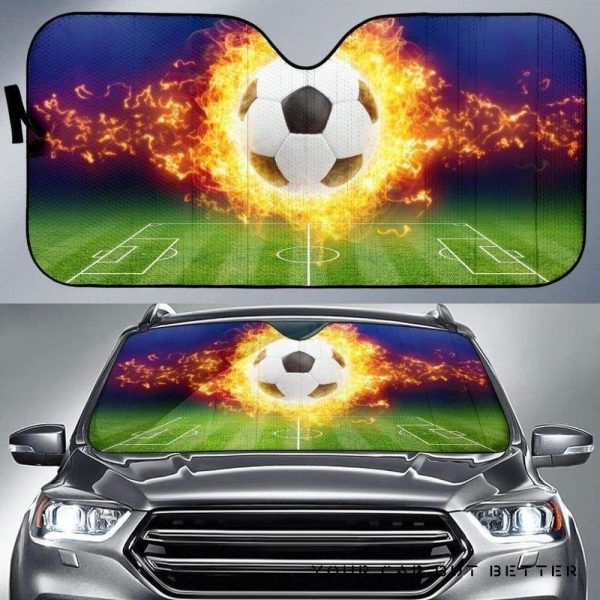 Soccer Car Auto Sun Shade