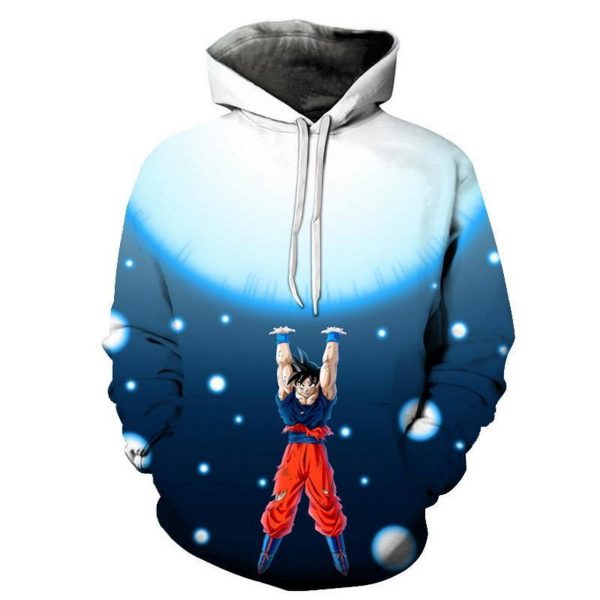 Son Goku 3D Printed Hoodie/Zipper Hoodie