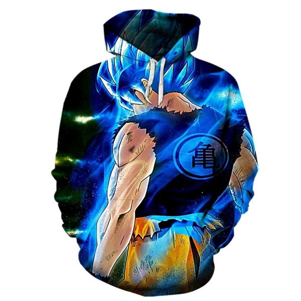 Son Goku 3D Printed Hoodie/Zipper Hoodie