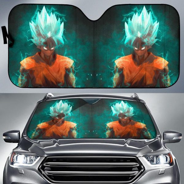 Songoku Super Sayan Car Auto Sun Shade