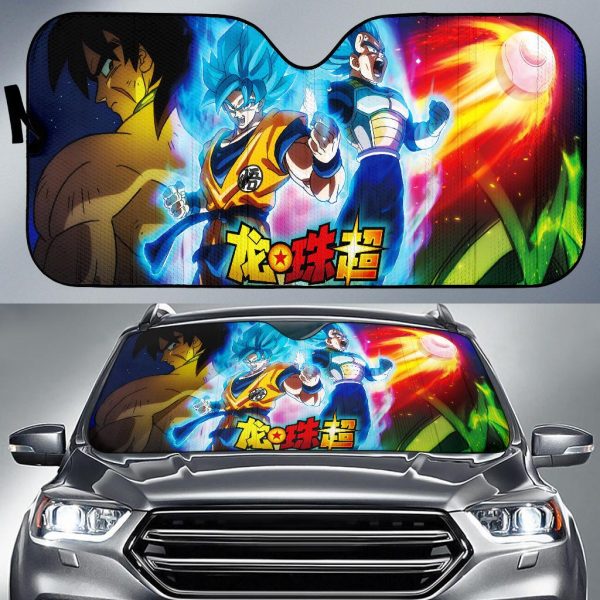 Songoku Vegeta Dragon Ball Super Broly Car Auto Sun Shade