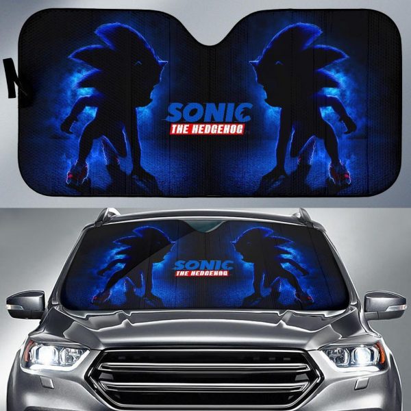 Sonic The Hedgehog Car Auto Sun Shade