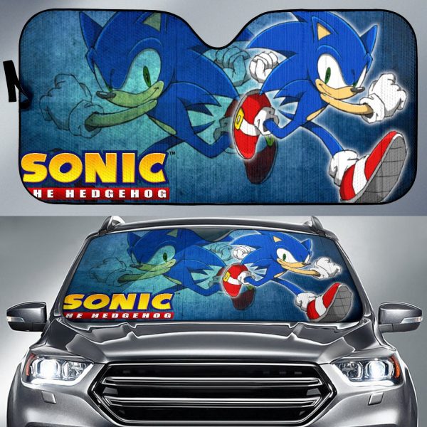 Sonic The Hedgehog Movies Car Auto Sun Shade