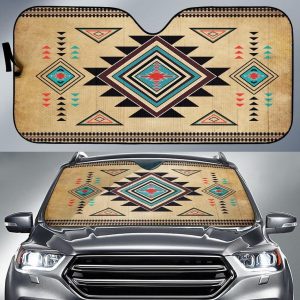 Southwest Symbol Native American Car Auto Sun Shade