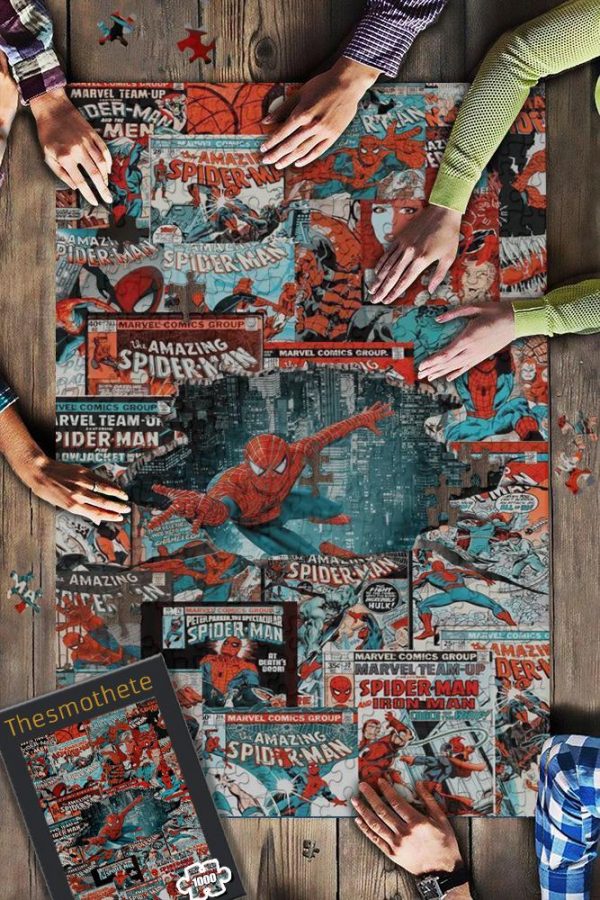 Spider Man, Comic ? Jigsaw Puzzle Set