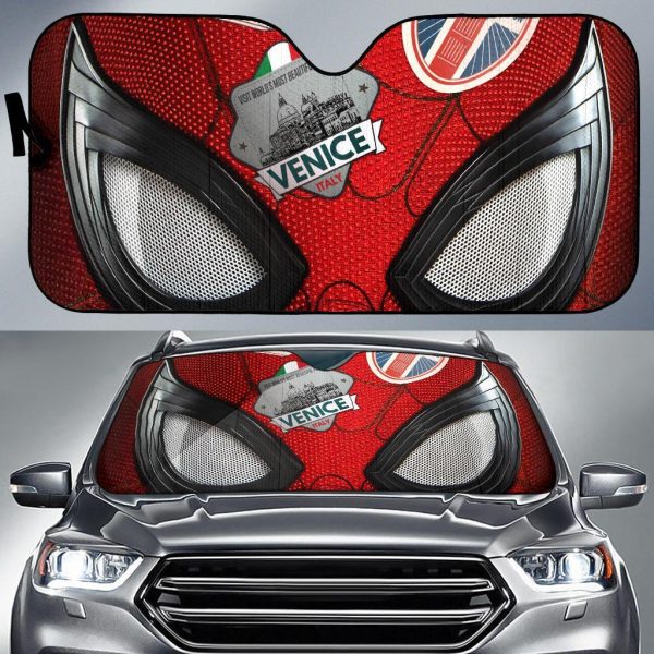 Spider Man Far From Home Car Auto Sun Shade