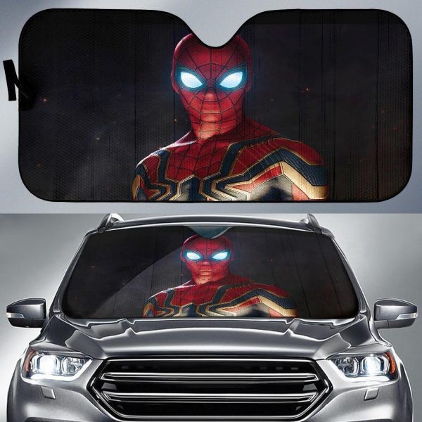 Spider Man Iron Suit S Car Auto Sun Shade