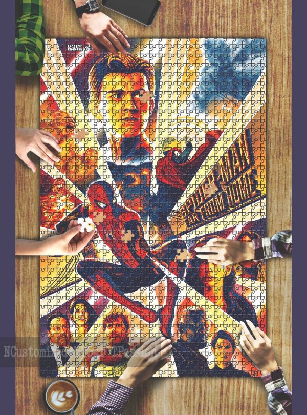 Spider Man Jigsaw Puzzle Set