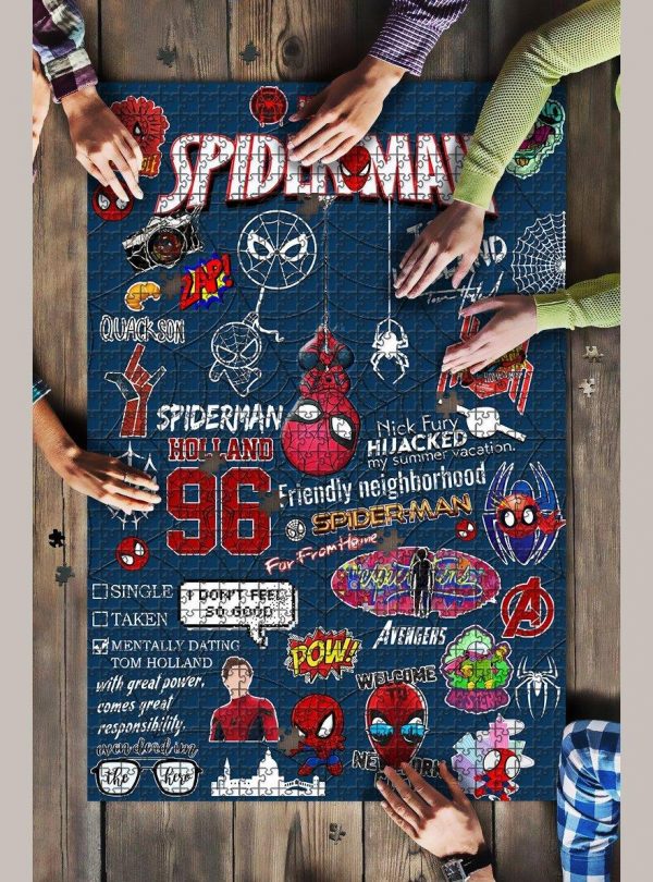 Spider Man Pow, Spider Man Pow ,Spider Man Pow Jigsaw Puzzle Set