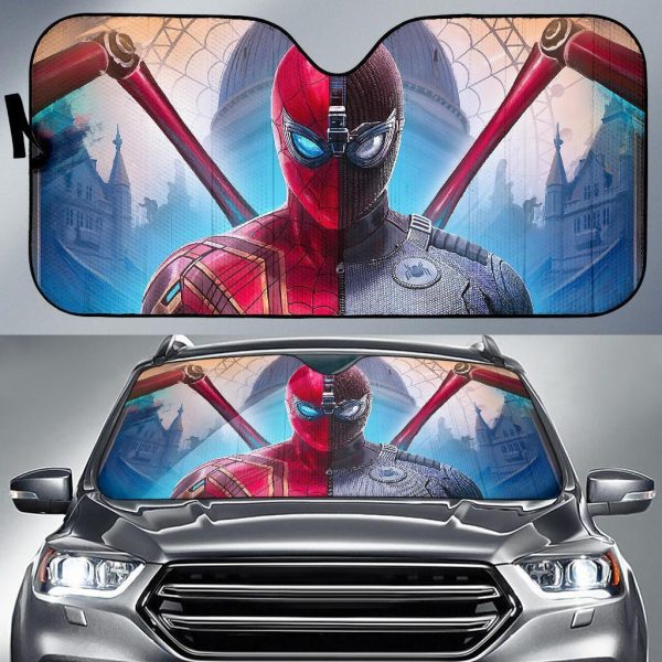 Spiderman Far From Homes Car Auto Sun Shade