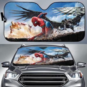 Spiderman Homecomings Car Auto Sun Shade