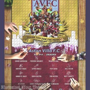 Sport, Soccer, Aston Villa F.C. Jigsaw Puzzle Set