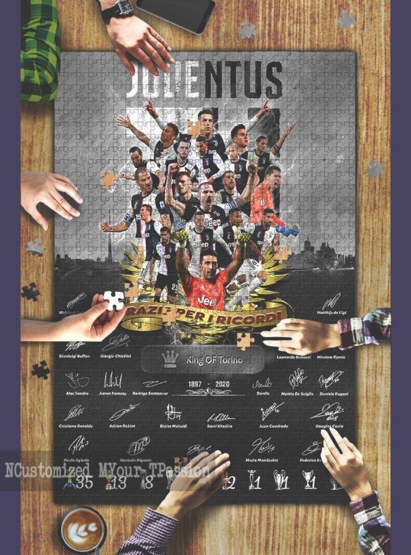 Sport, Soccer, Juventus Fc Jigsaw Puzzle Set