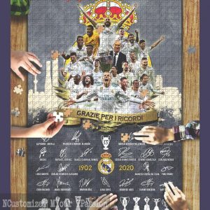 Sport, Soccer, Real Madrid Cf Jigsaw Puzzle Set