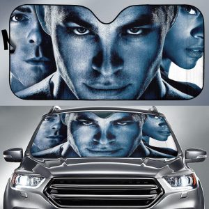 Star Trek Squad Car Auto Sun Shade