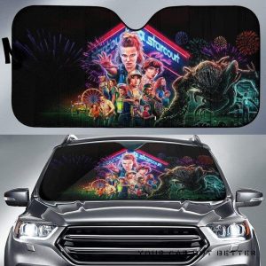 Stranger Things 3 Car Auto Sun Shade