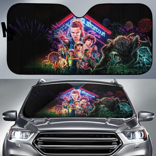 Stranger Things 3s Car Auto Sun Shade