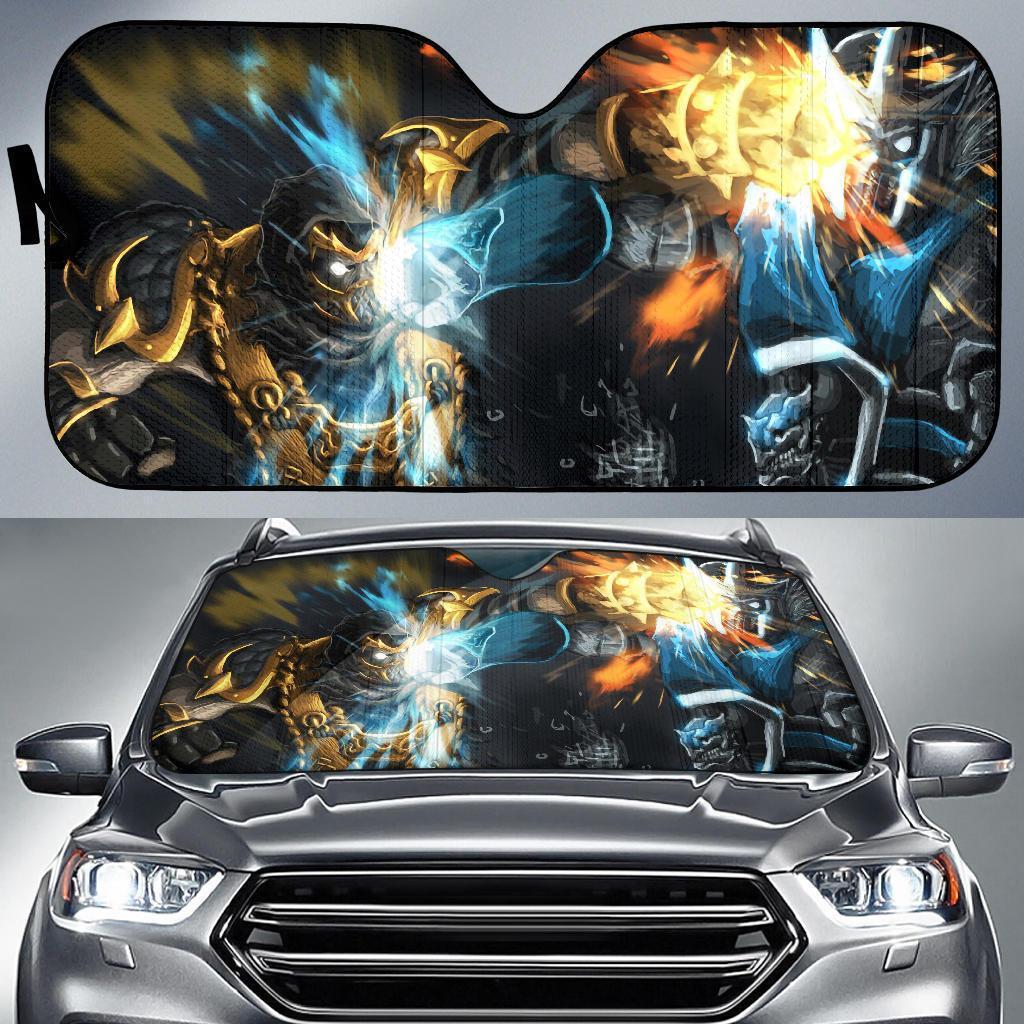 Mortal Kombat Car Auto Sun Shade