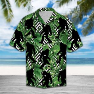 Summer Exotic Jungle Hawaiian Shirt Summer Button Up