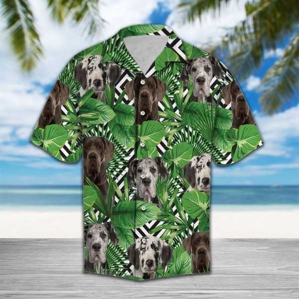 Summer Exotic Jungle Hawaiian Shirt Summer Button Up